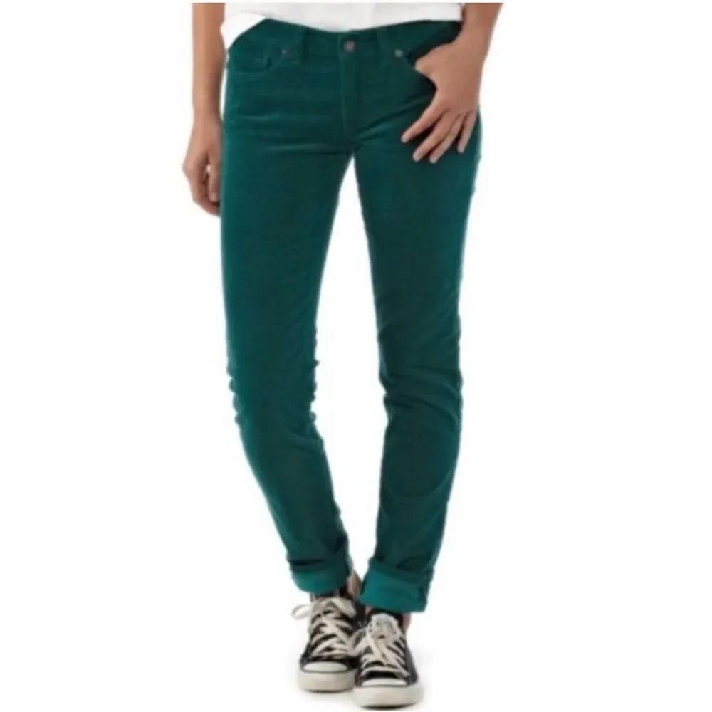 ✨Patagonia Women's Fitted Corduroy Teal Sz 28 Pants✨